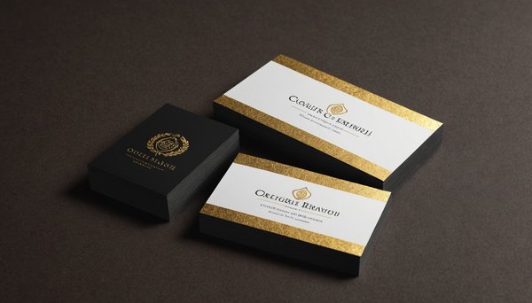 Impression de carte de visite avec dorure à chaud : l'essentiel du prestige